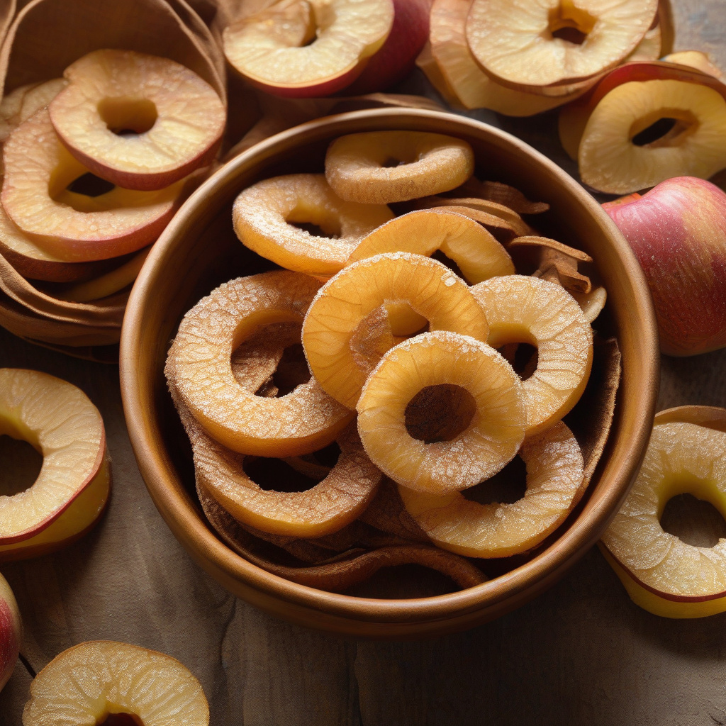 Dried Apple Rings Recipe: Crunchy Homemade Snack in Minutes - Just Pork ...