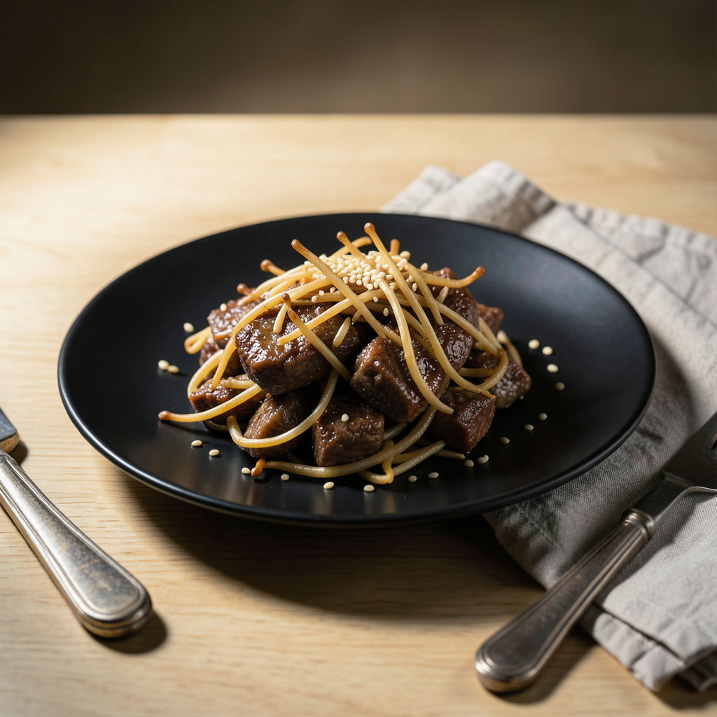 Comprehensive Beef and Enoki Mushroom Recipe: Umami Rich Stir Fry Perfection visual reference