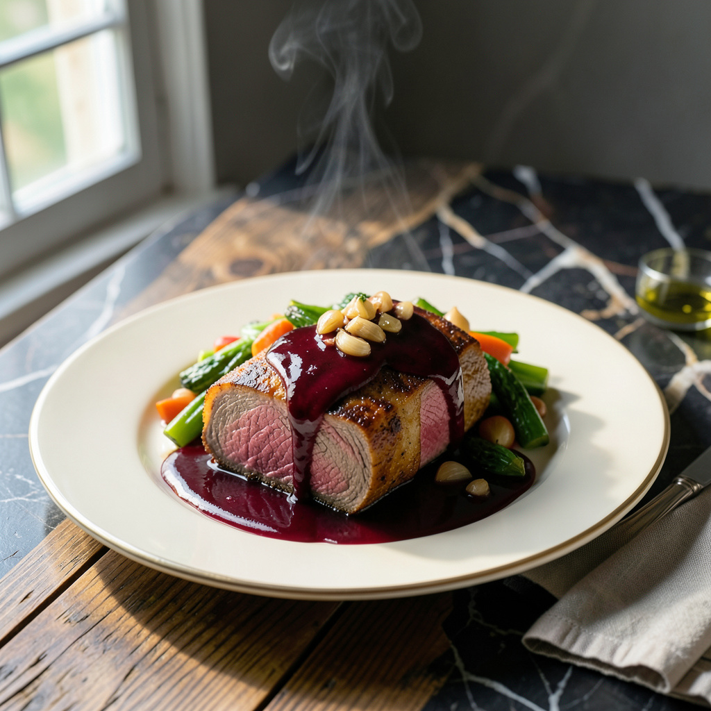 Beef Tenderloin Sauce Recipe: Rich Red Wine Reduction