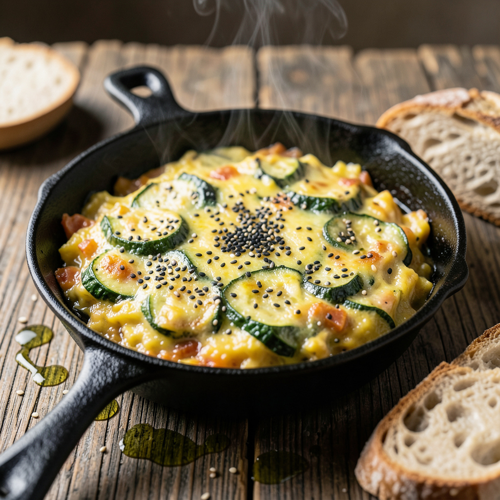 Delicious Boston Market's Zucchini Casserole Recipe: Creamy Comfort Food served on a platter