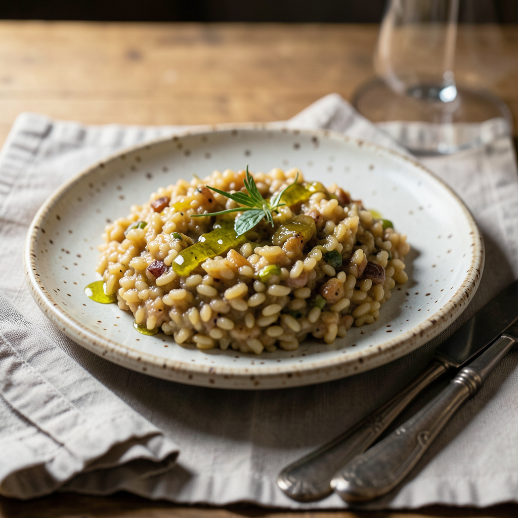 Farro Risotto Recipe: Nutty Creaminess With Al Dente Bite