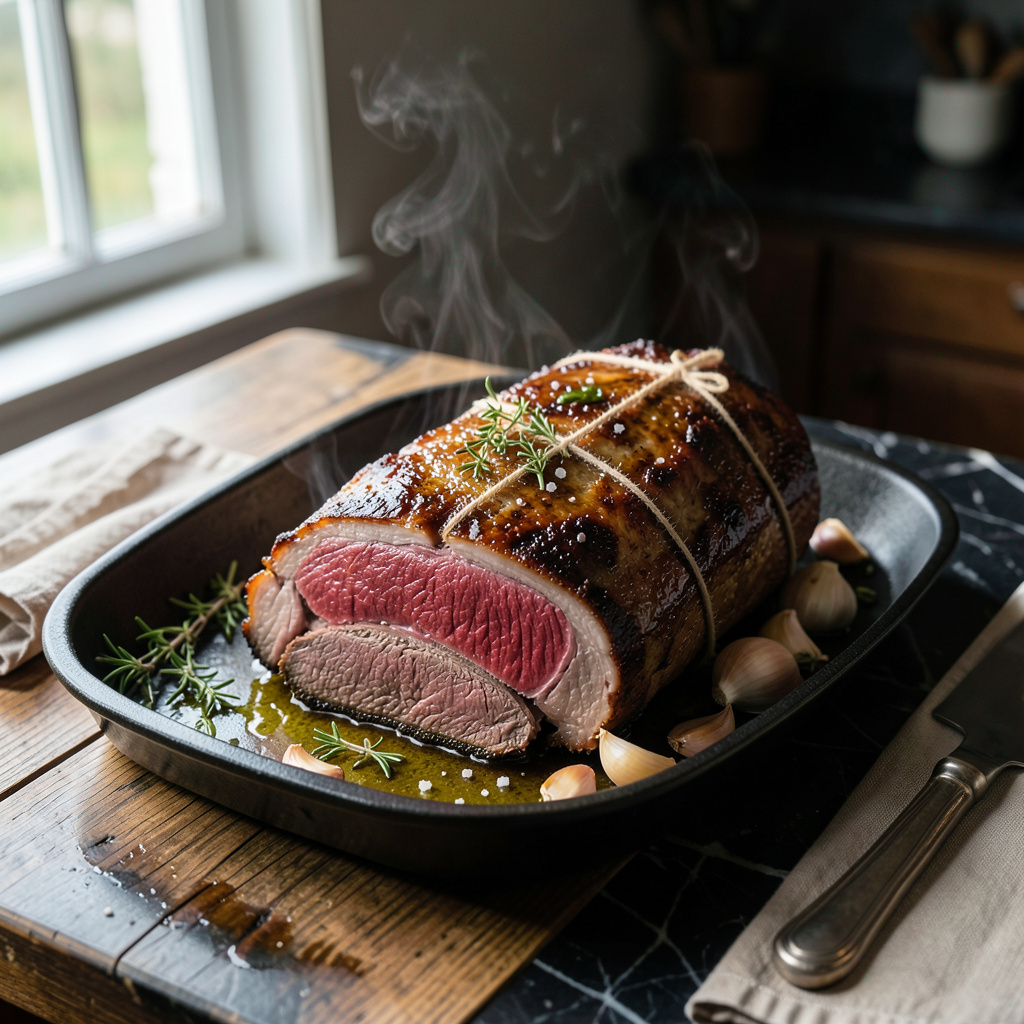 Visual representation of Gordon Ramsay's Prime Rib Recipe: Fall Off The Bone Tender Perfection
