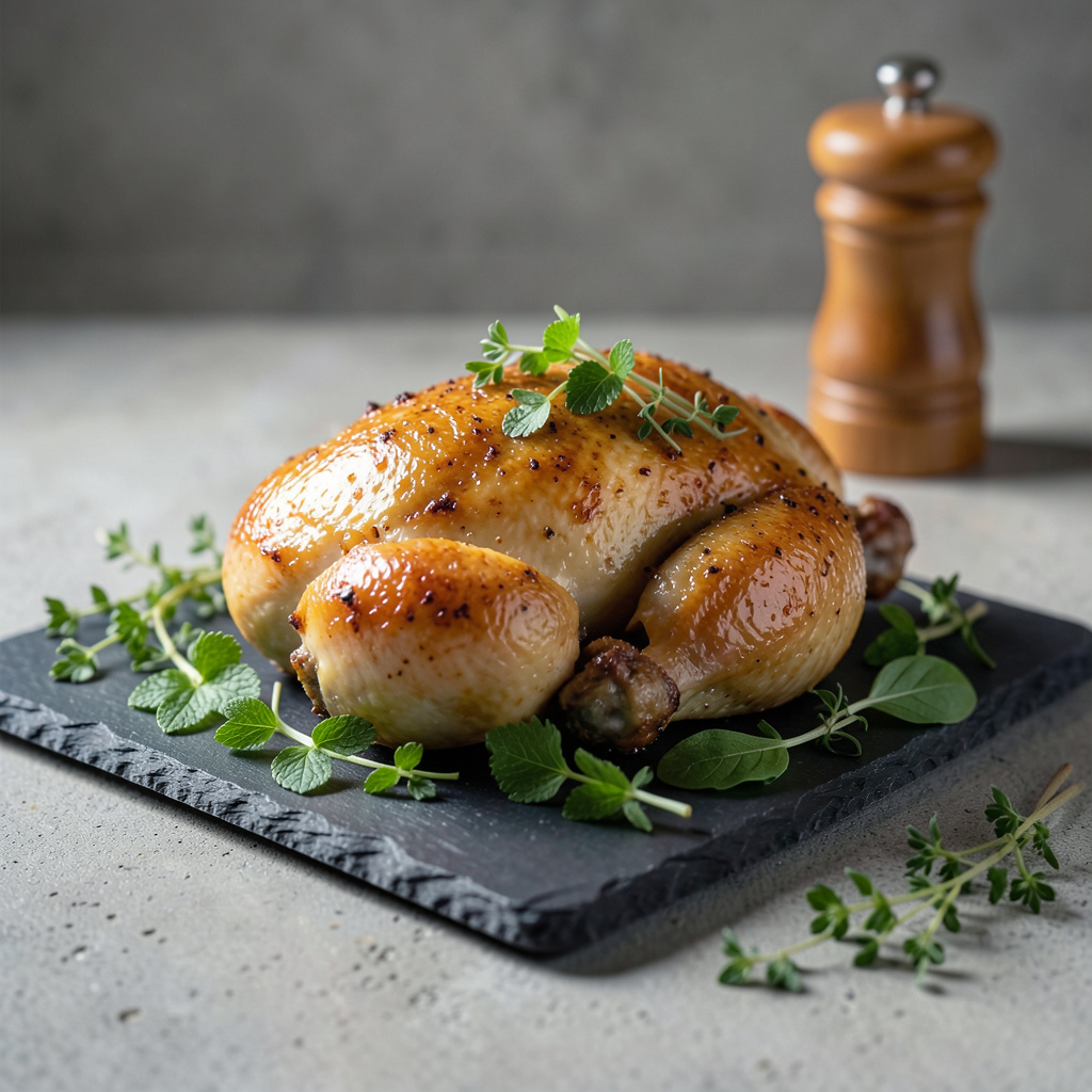 Grilled Hudson's House French Chicken Recipe: Restaurant Quality Dish in 45 Minutes with traditional BBQ sides