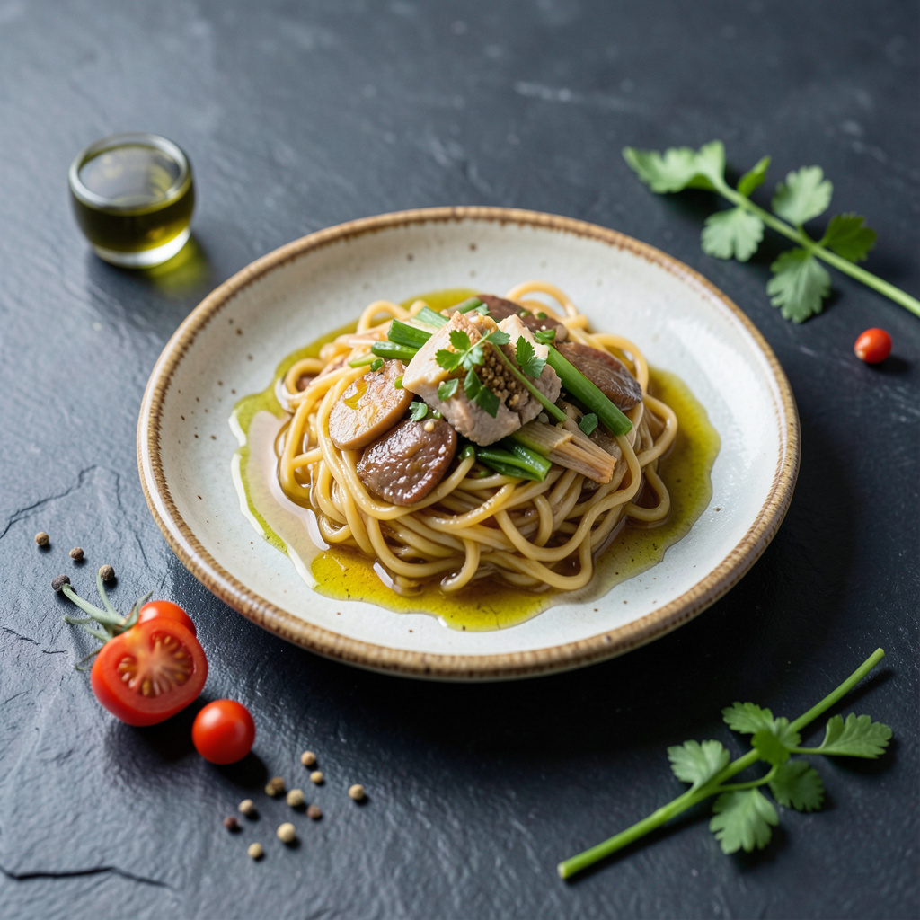 Delicious Indomie Ramen Recipe: Restaurant Style Noodles in Minutes served on a platter