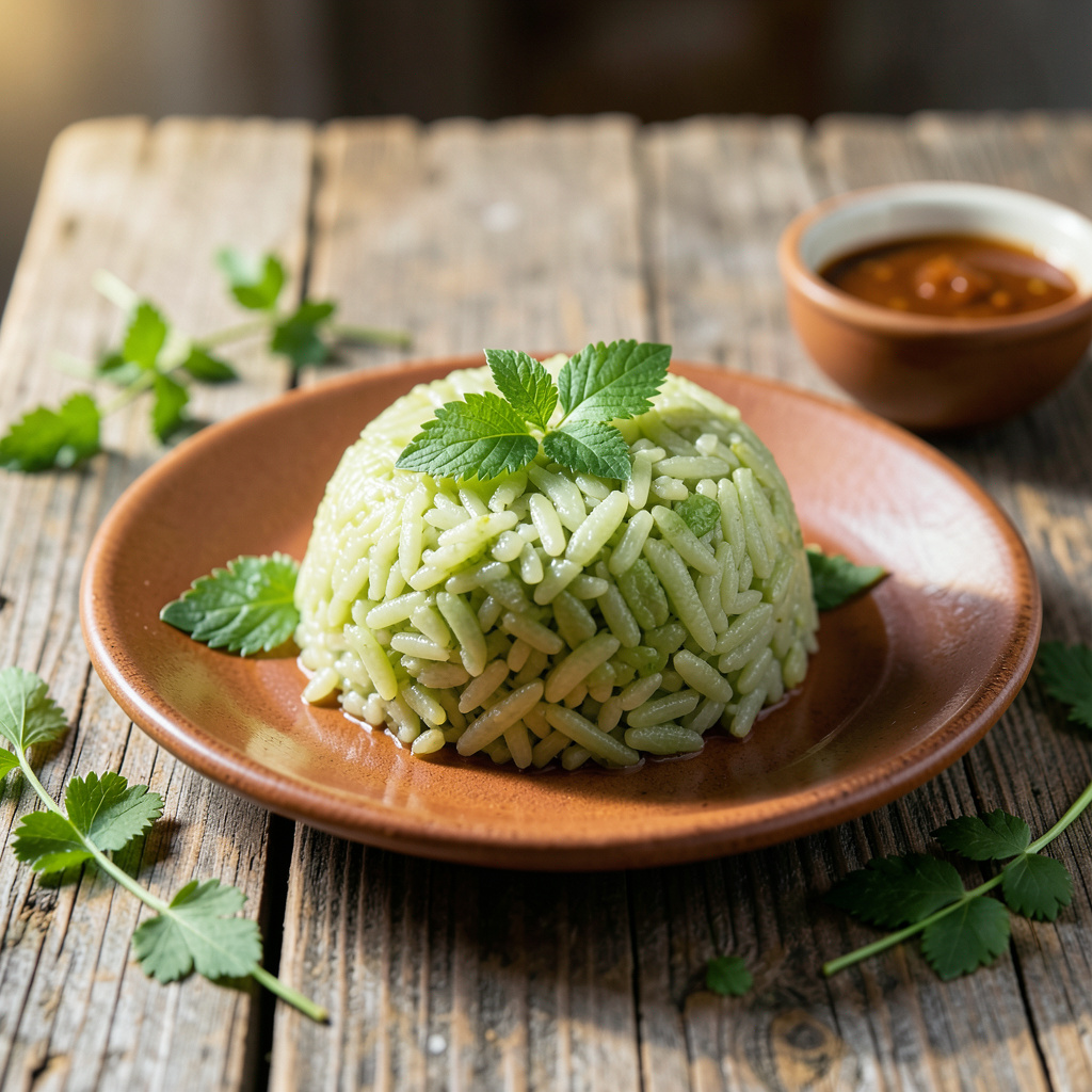 Jade Rice Recipe: Vibrant Flavor and Color in Minutes - Just Pork Recipes