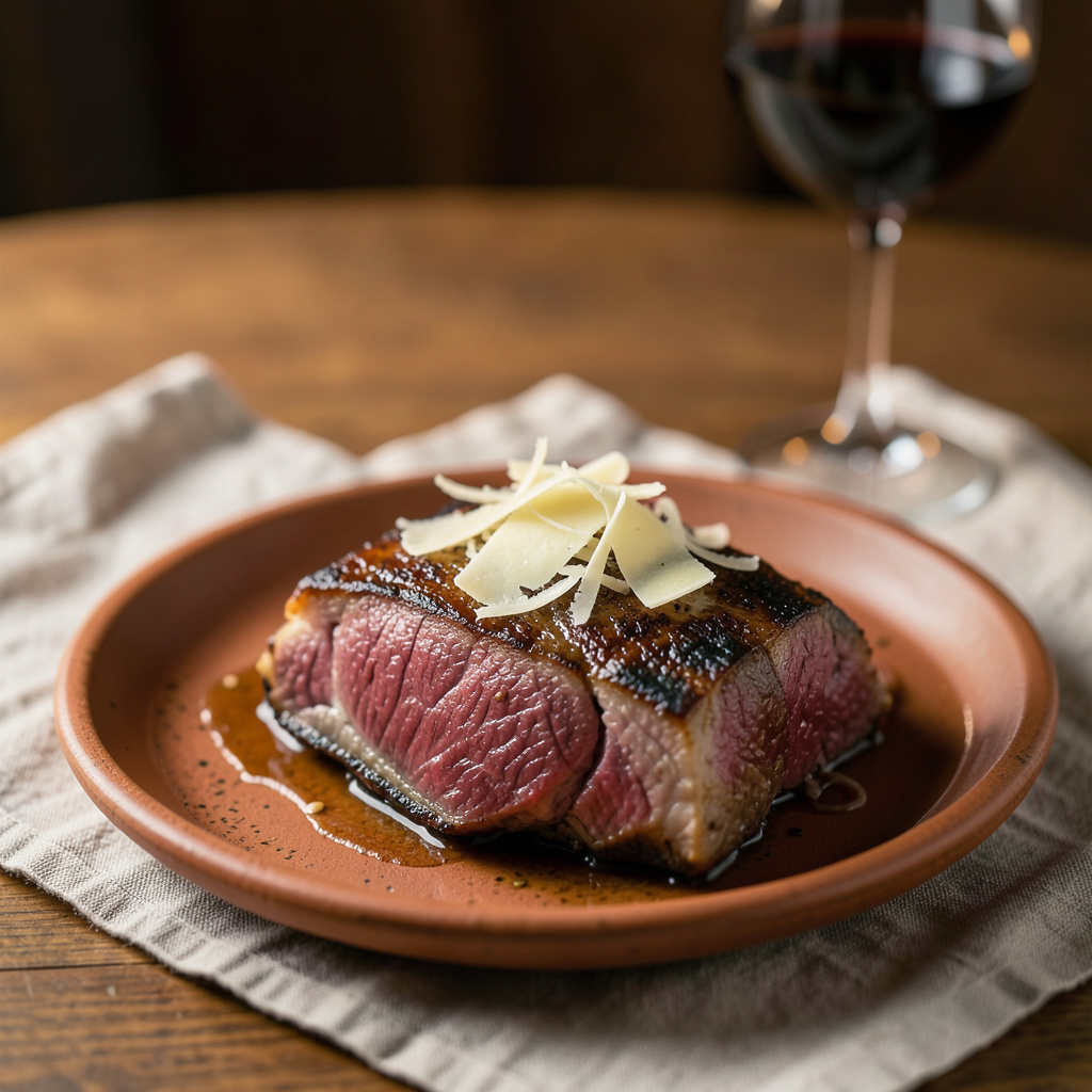 Flavorful Japanese Venison Recipe: Pan Seared Perfection with Soy Glaze served hot and fresh