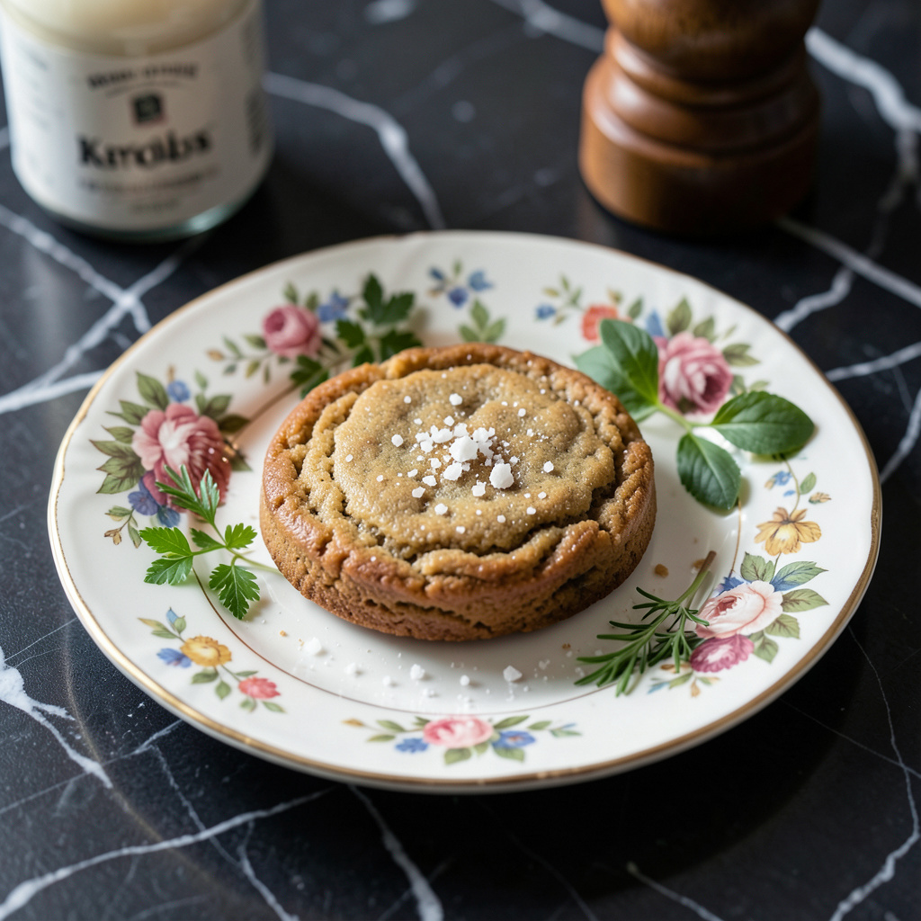 Freshly prepared Kroll's Cookie Recipe: Soft Baked Chewy Delight with accompaniments