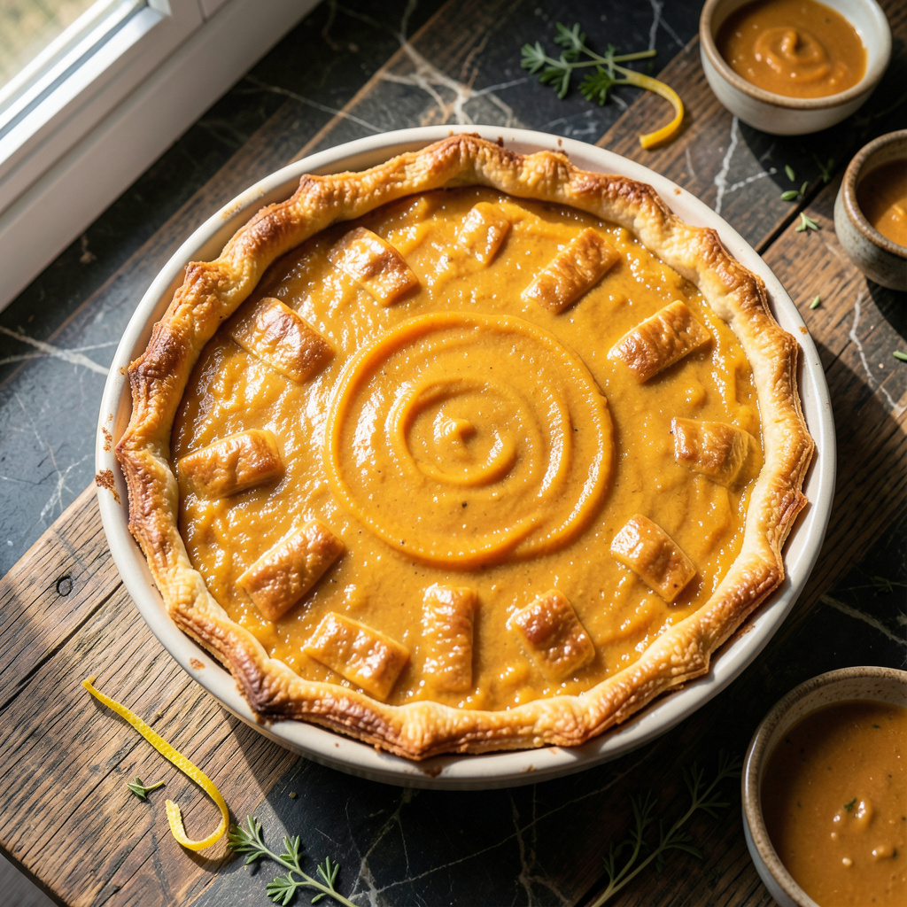 Lakeshore Pumpkin Pie Recipe: Creamy Fall Classic Perfection example with annotations