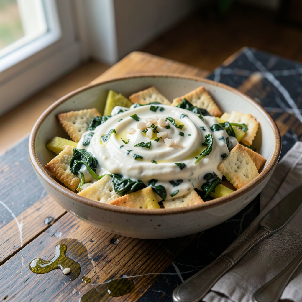 Lipton's Spinach Dip Recipe: Creamy Party Favorite illustration with key details