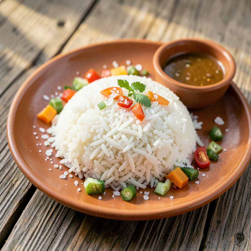 Visual representation of Perfect White Rice Recipe: Fluffy and Tender Every Time