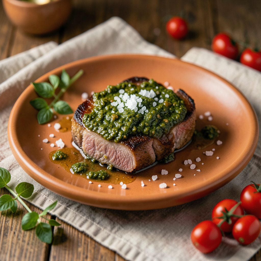 Pesto Pork Tenderloin Recipe: Herb Crusted Perfection Every Time illustration with key details