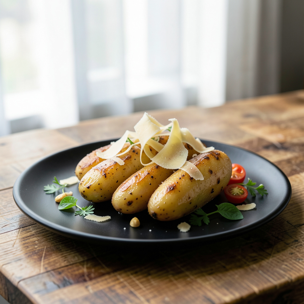 Beautifully plated Ruth's Chris Lyonnaise Potatoes Recipe: Creamy Restaurant Style Delight with sides