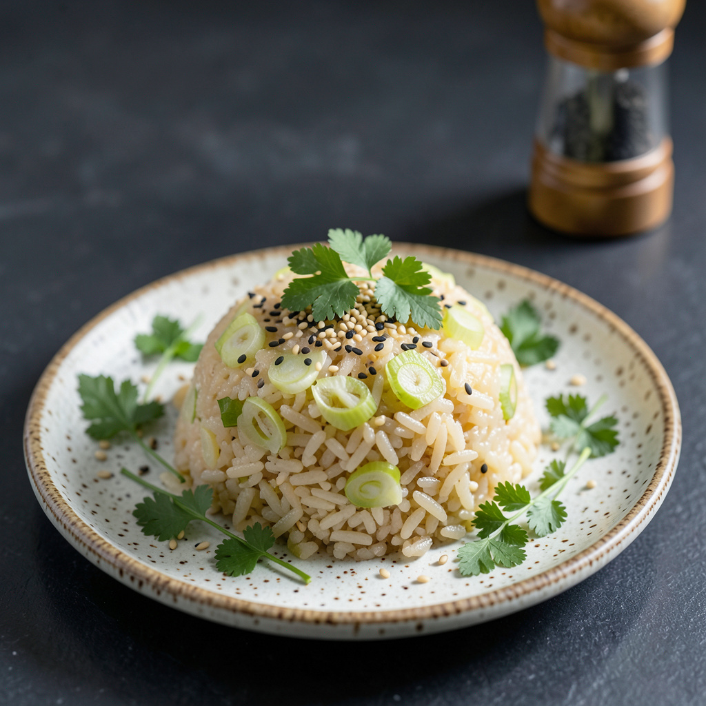 Scallion Rice Recipe: Flavorful Side Dish in Minutes - Just Pork Recipes