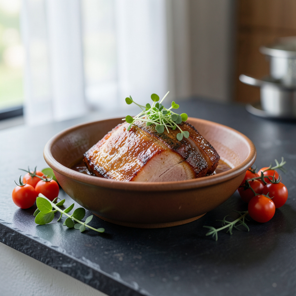 Comprehensive Slow Roasted Pork Belly Recipe: Fall-Apart Tender and Crispy Skin visual reference