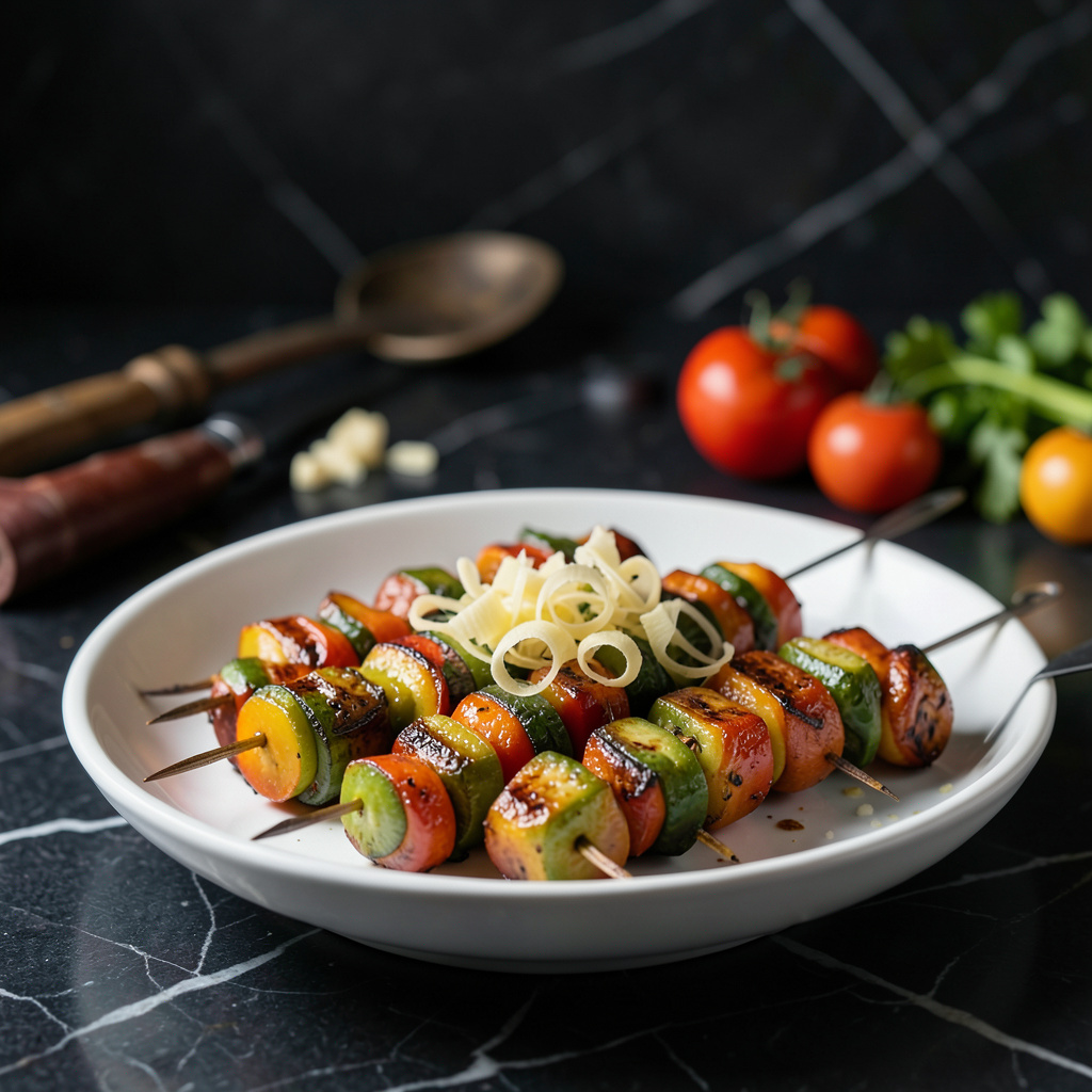 Skewer Example Vegetable Skewers Recipe: Colorful Grilled Perfection in Minutes