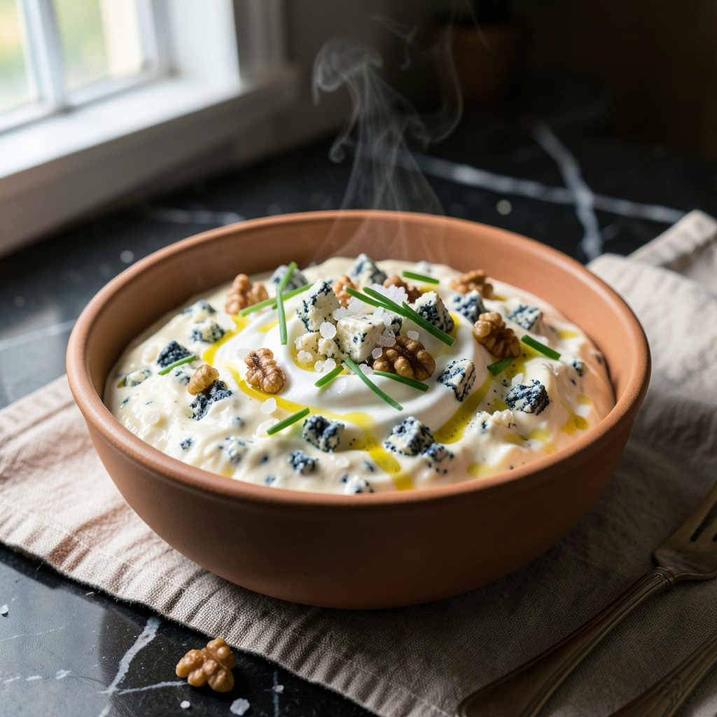 Visual representation of Blue Cheese Dip Recipe with Cream Cheese: Rich and Tangy Crowd Pleaser