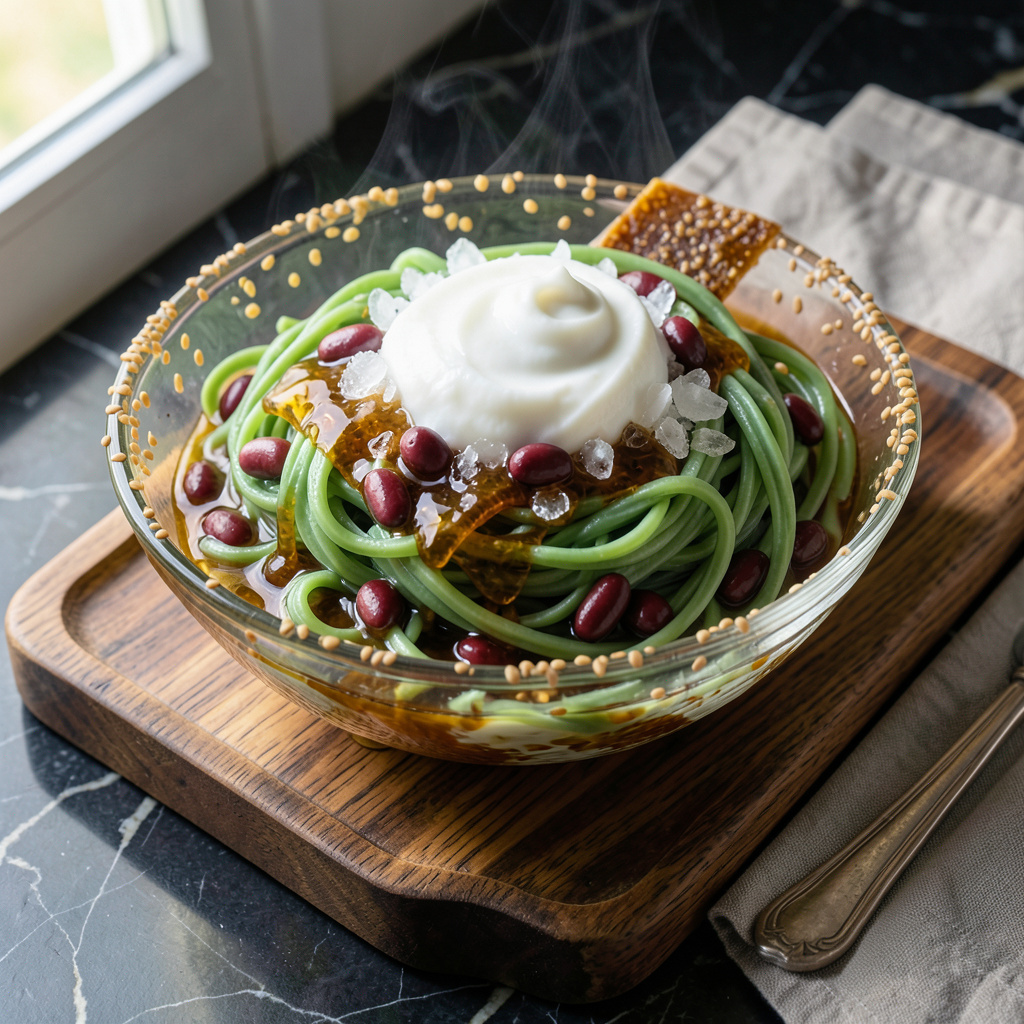 Cendol Recipe: Authentic Southeast Asian Dessert with Creamy Coconut ...