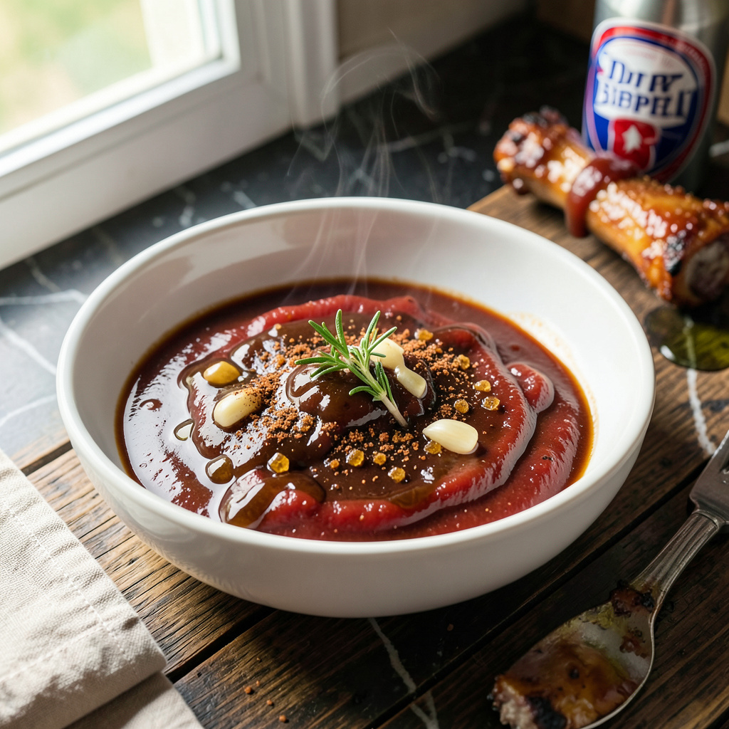 Visual representation of Dr Pepper BBQ Sauce Recipe: Bold Flavor Perfect for Grilling