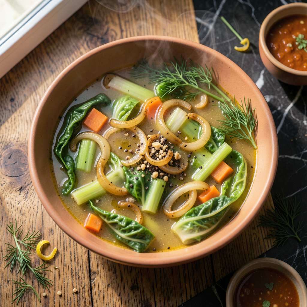 Visual representation of Big Boy Cabbage Soup Recipe: Hearty and Nourishing in 30 Minutes