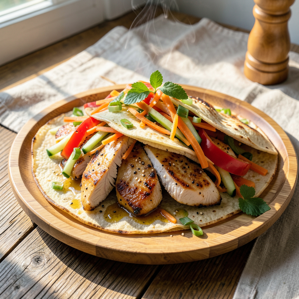Costco Asian Wrap Recipe: Quick and Flavorful Dinner Solution example with annotations