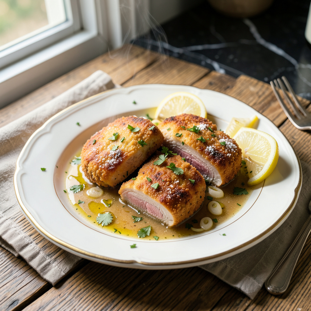 easy chicken francese recipe without wine detailed visual guide