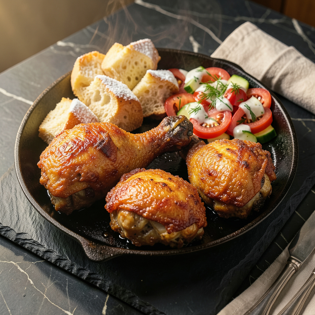 Complete Fry Chicken From Frozen: Crispy Golden Crust in 30 Minutes overview image