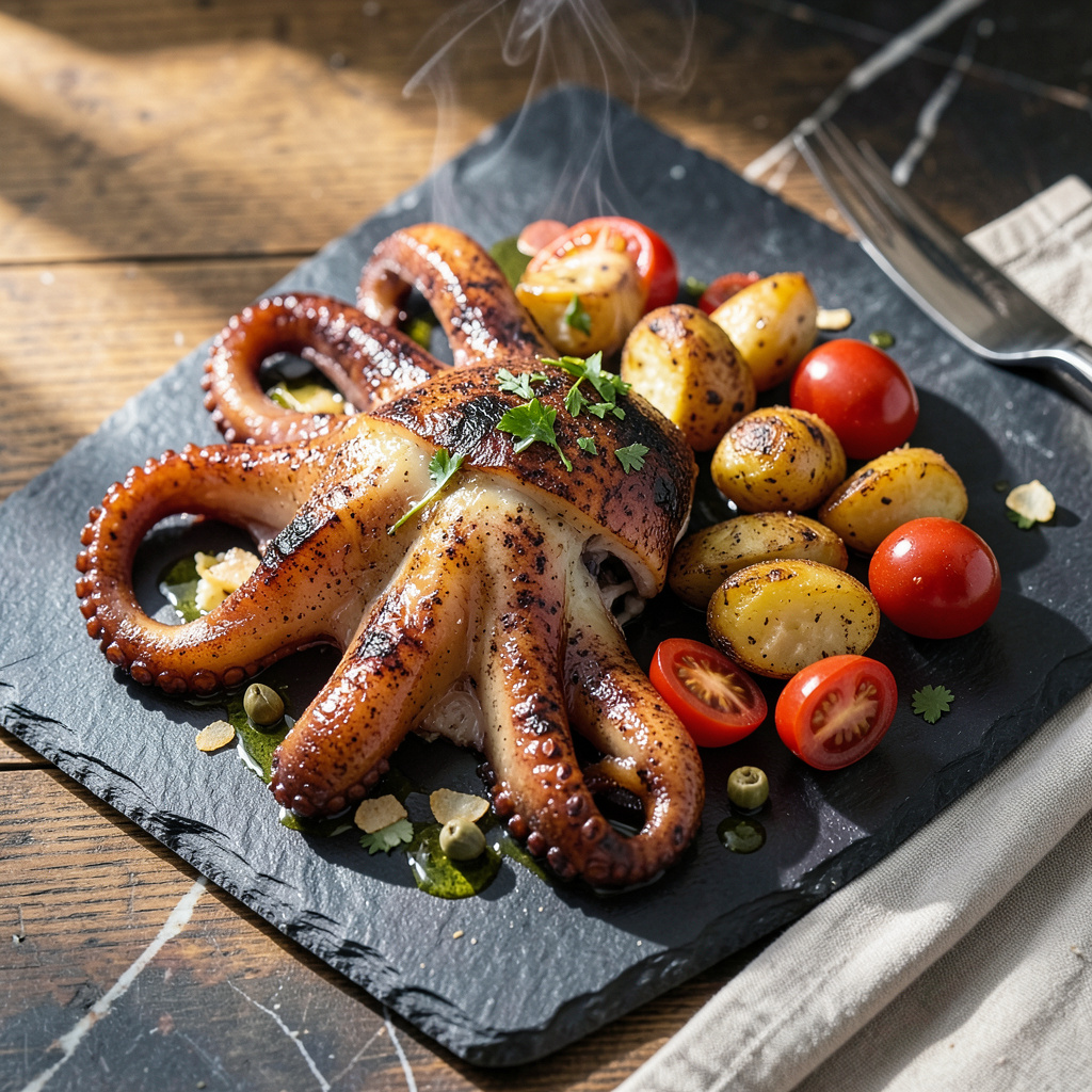 How to Cook Octopus in a Pan: Tender and Charred in 15 Minutes detailed visual guide