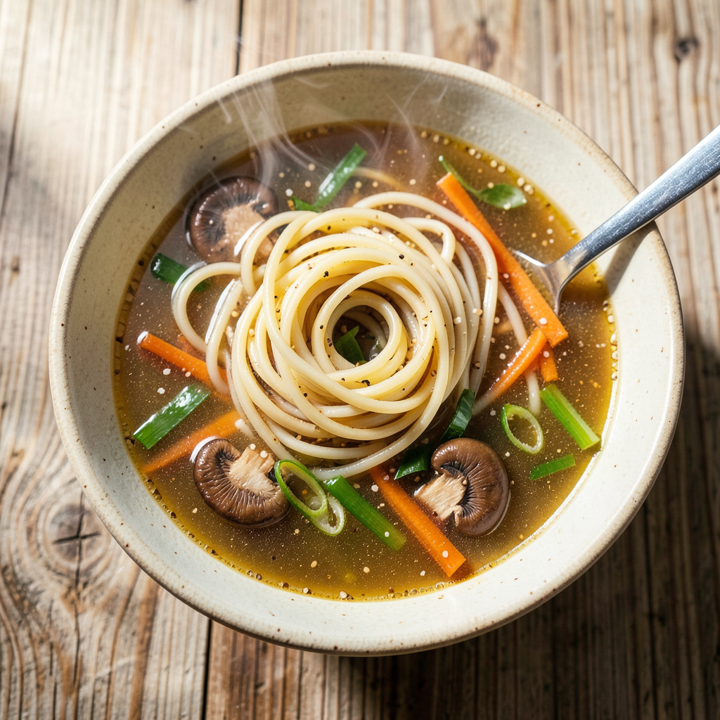 how to make egg ribbons in soup detailed visual guide