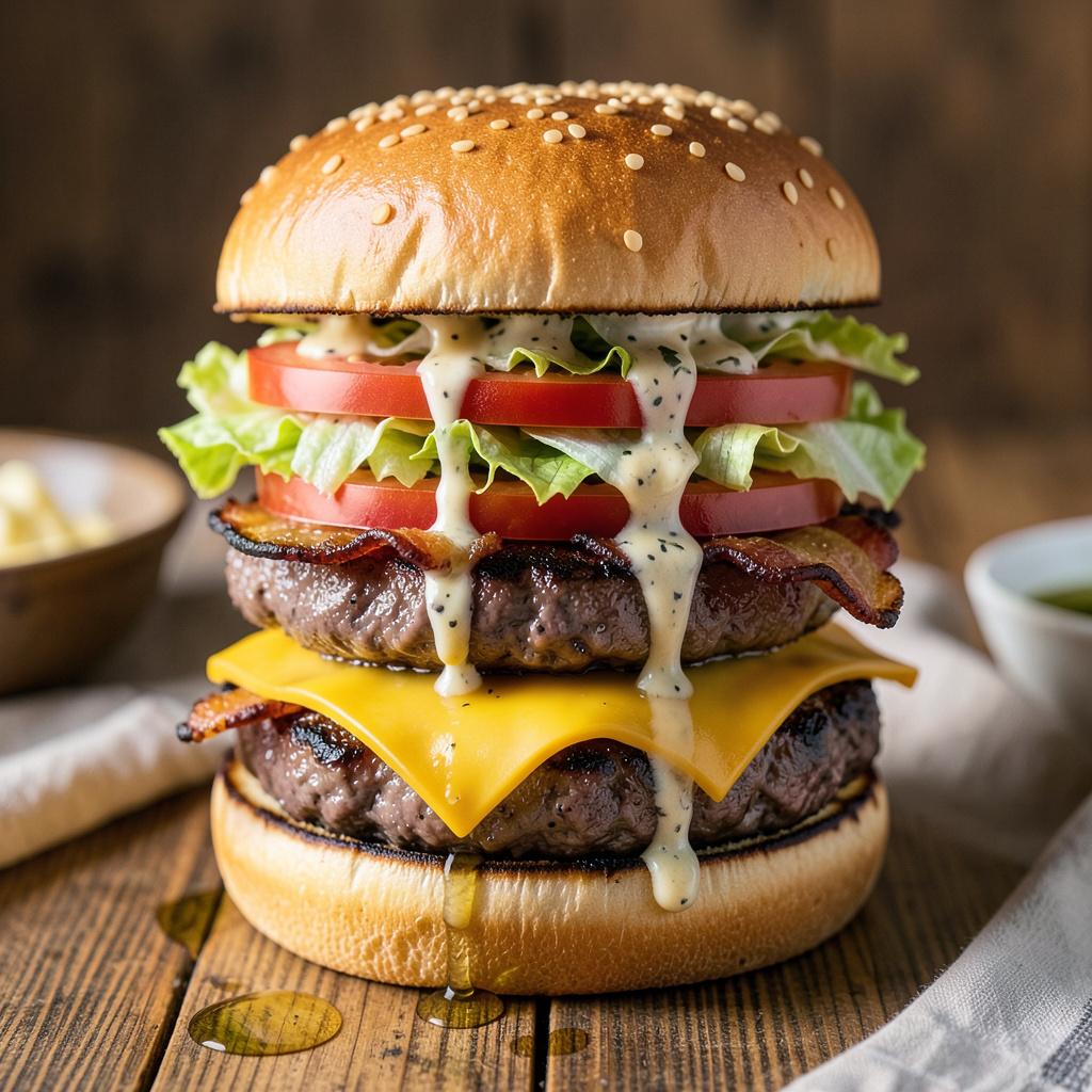 How to Stack a Burger: The Pro Technique for No-Mess Bites - Just Pork ...