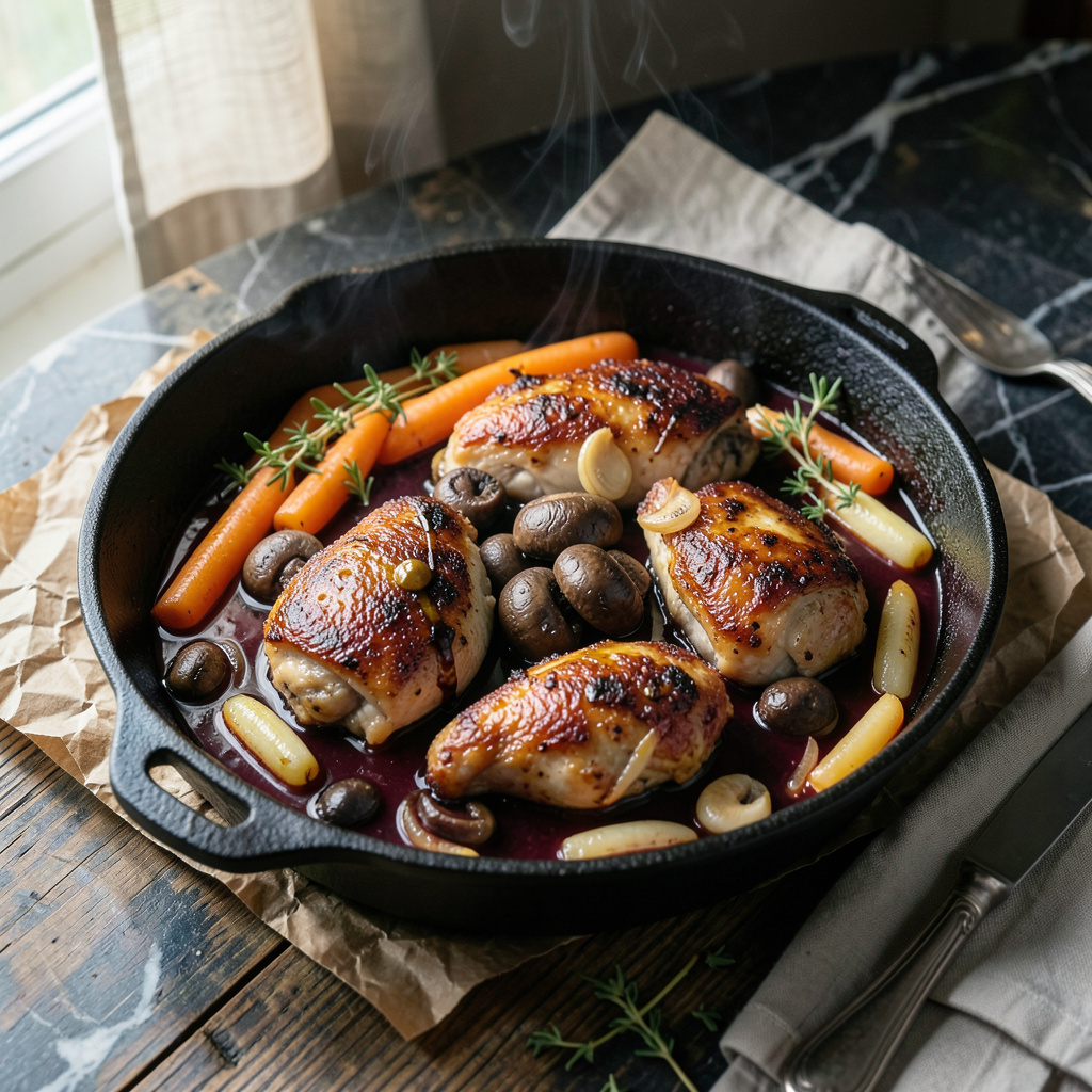 Comprehensive Ina Garten Coq Au Vin Recipe: Elegant French Classic in Your Kitchen visual reference