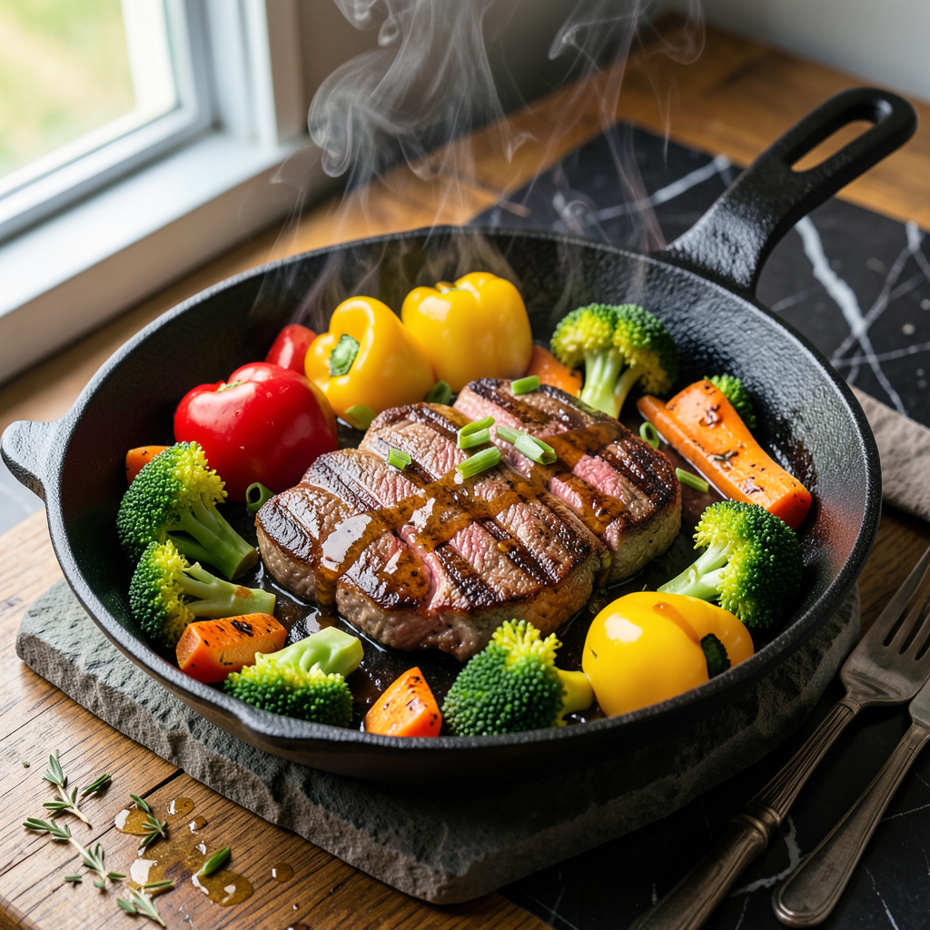 Mongolian Barbecue Recipe: Stir Fry Masterpiece with Bold Flavors example with annotations