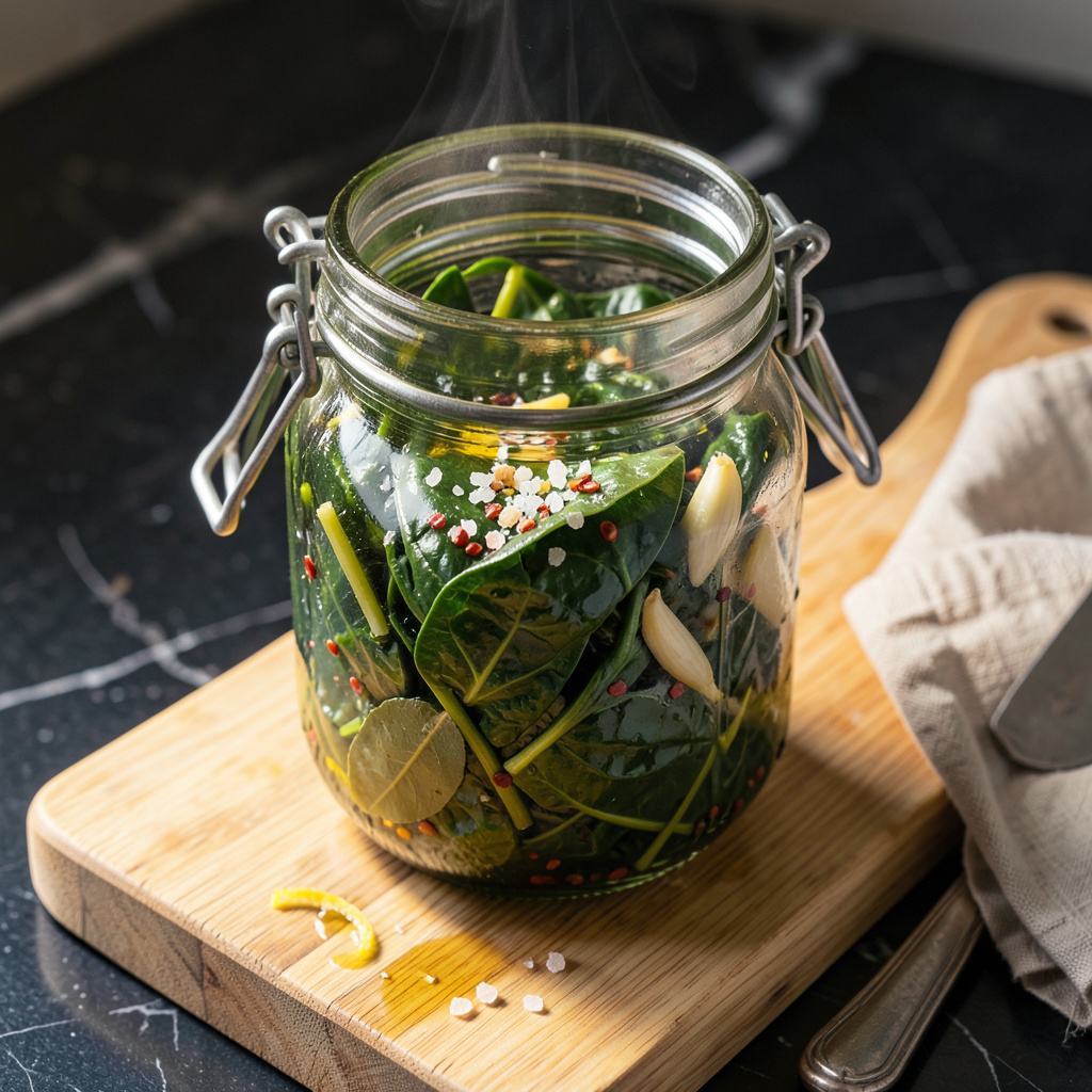 Visual representation of Preserving Spinach: Keep Freshness Longer With These Simple Tricks