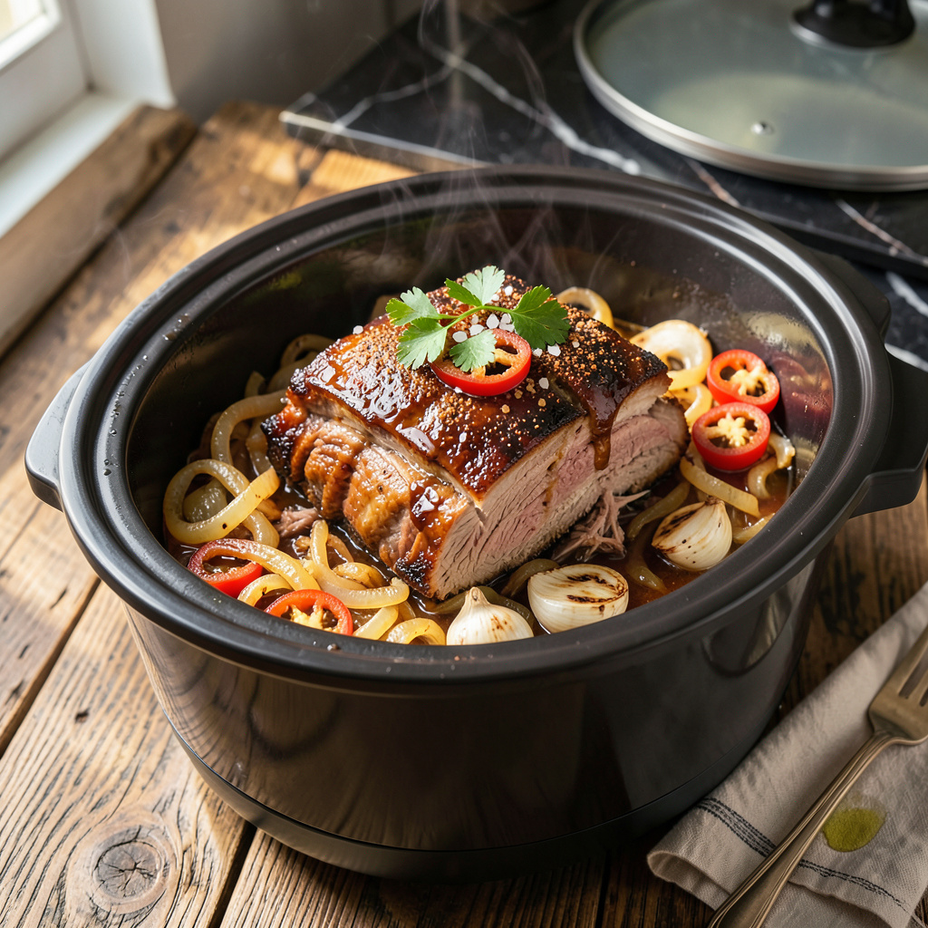Pulled Pork Recipe Slow Cooker: Tender and Flavorful in Hours illustration with key details