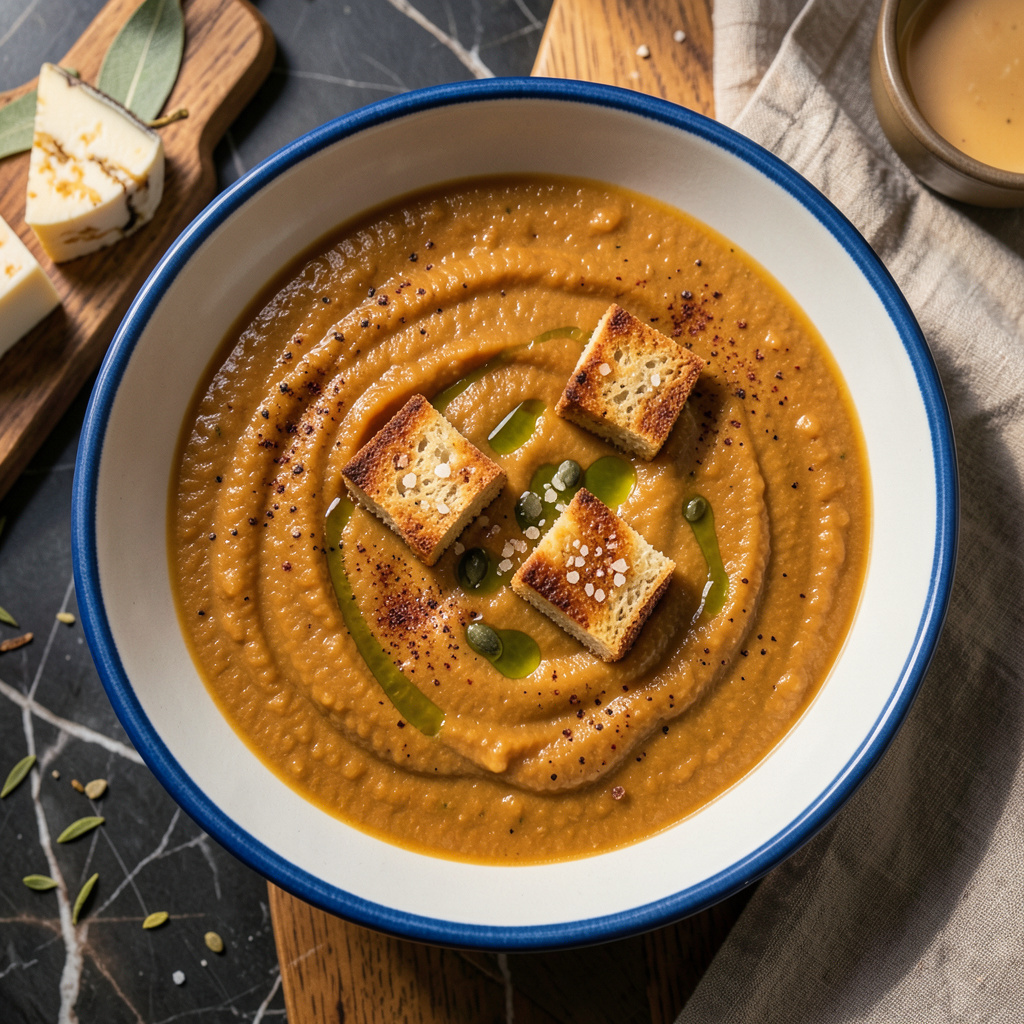Comprehensive Serving Soup: Restaurant Style Presentation for Any Bowl visual reference