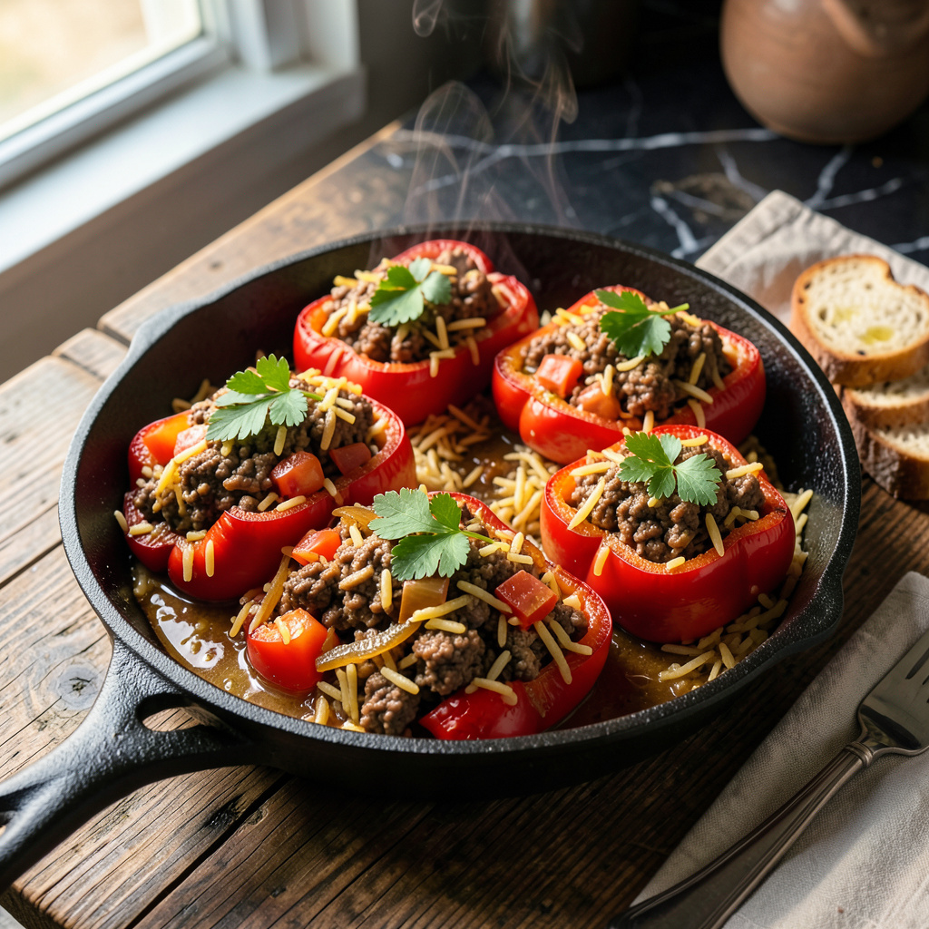 Stuffed Peppers Recipe Natasha's Kitchen: Flavorful Comfort Food detailed visual guide