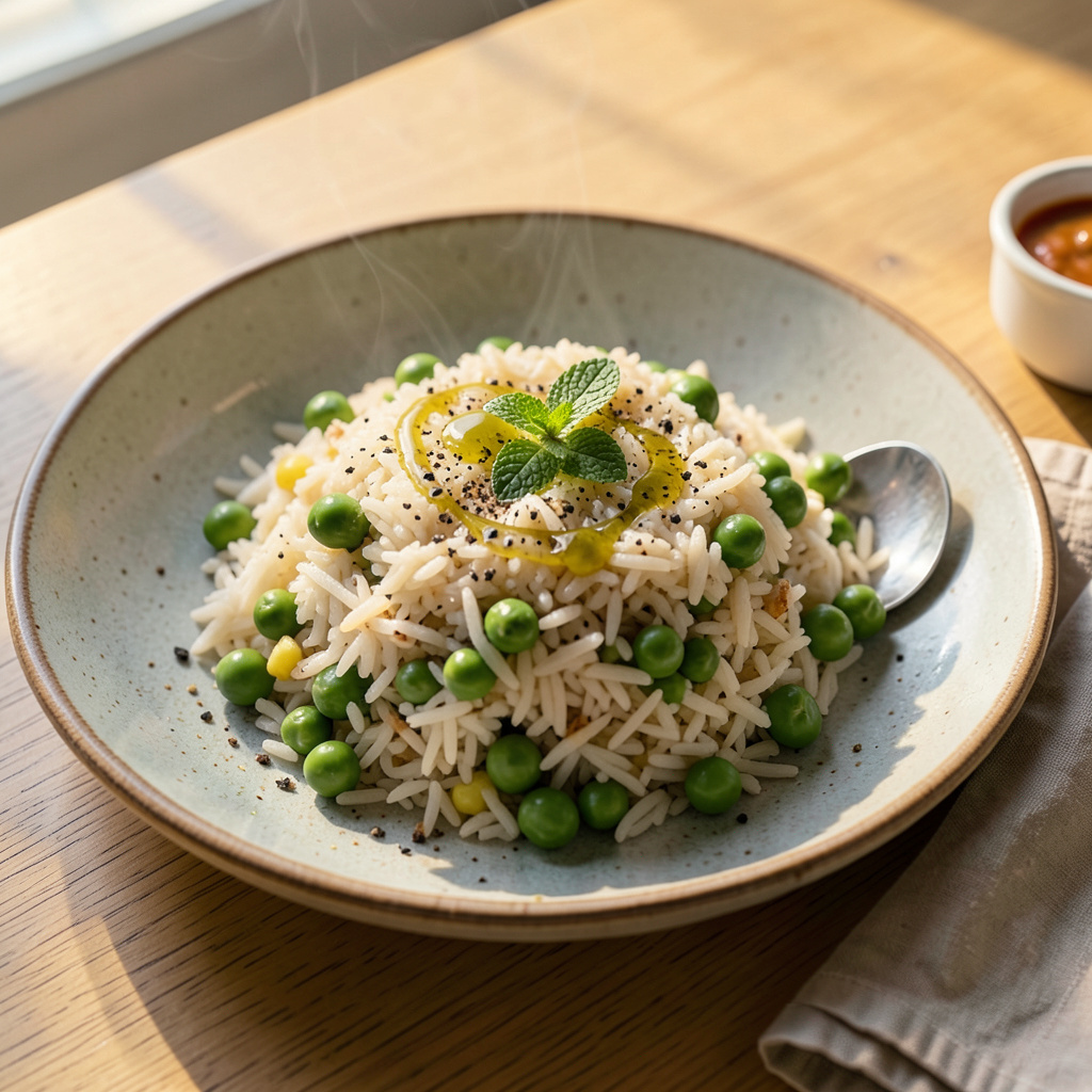 Comprehensive When to Add Frozen Peas to Rice: Perfect Timing for Fluffy Results visual reference