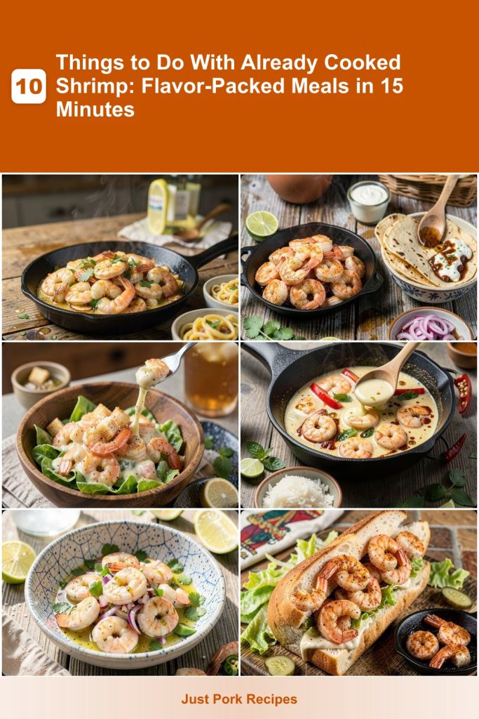 10 Things to Do With Already Cooked Shrimp: Flavor-Packed Meals in 15 ...
