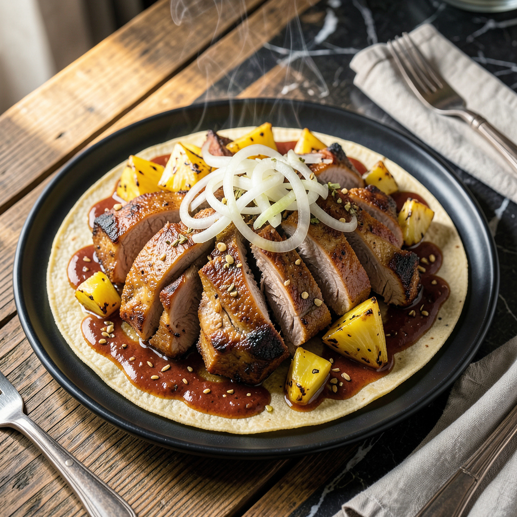 Al Pastor Pork Recipe Slow Cooker: Marinated Pineapple-Infused Tenderness