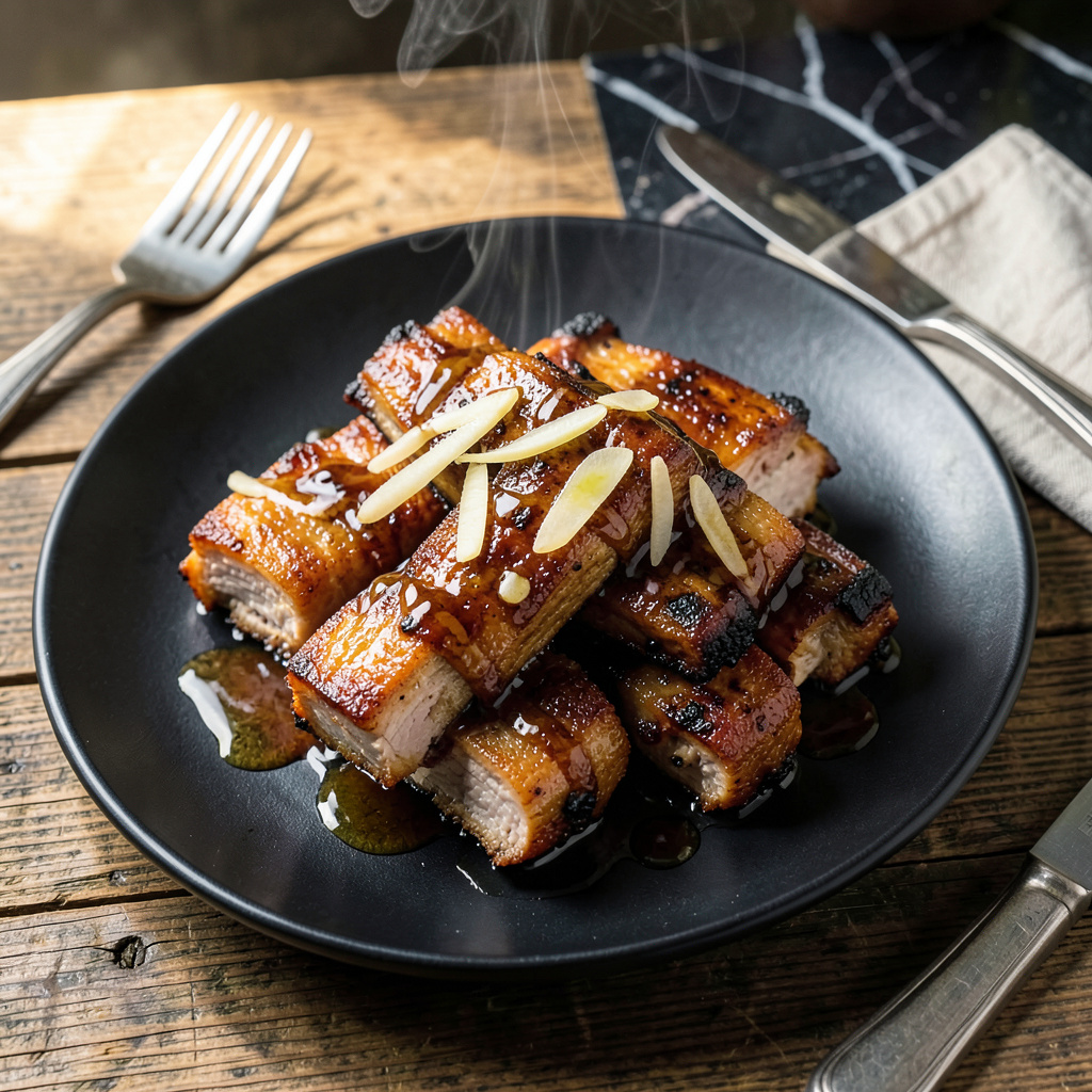 Asian Country Style Pork Ribs Recipe: Sticky Glazed Fall-Off-The-Bone ...