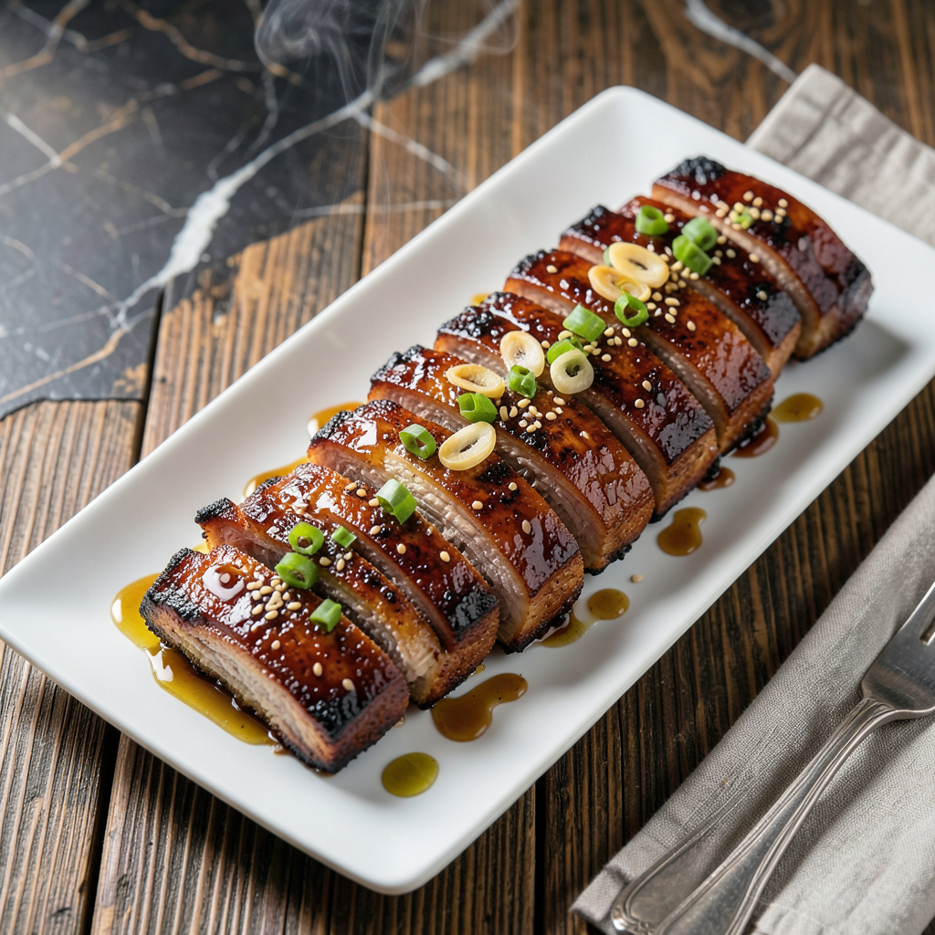 Asian-Style Pork Ribs Recipe: Smoky Sweet Glaze with Fall-Off-Bone ...