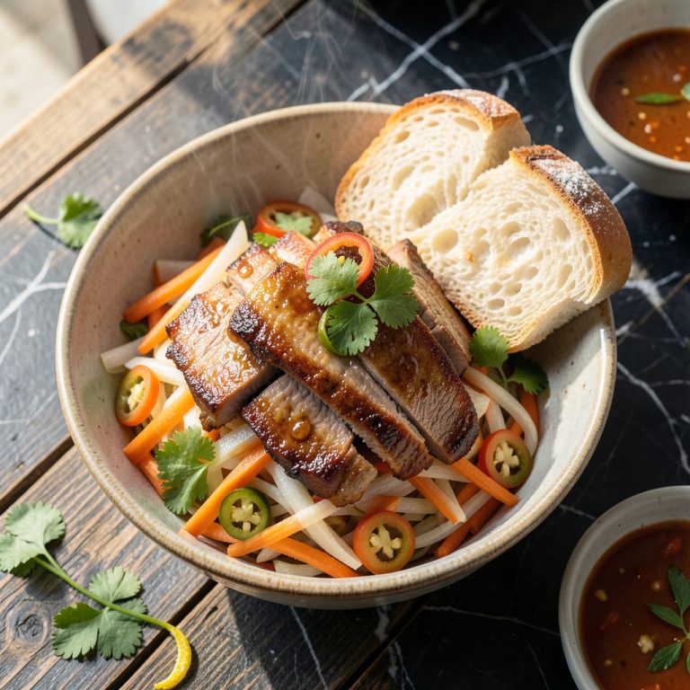 Authentic Pork Banh Mi Recipe: Vietnamese Street Food Sandwich Magic