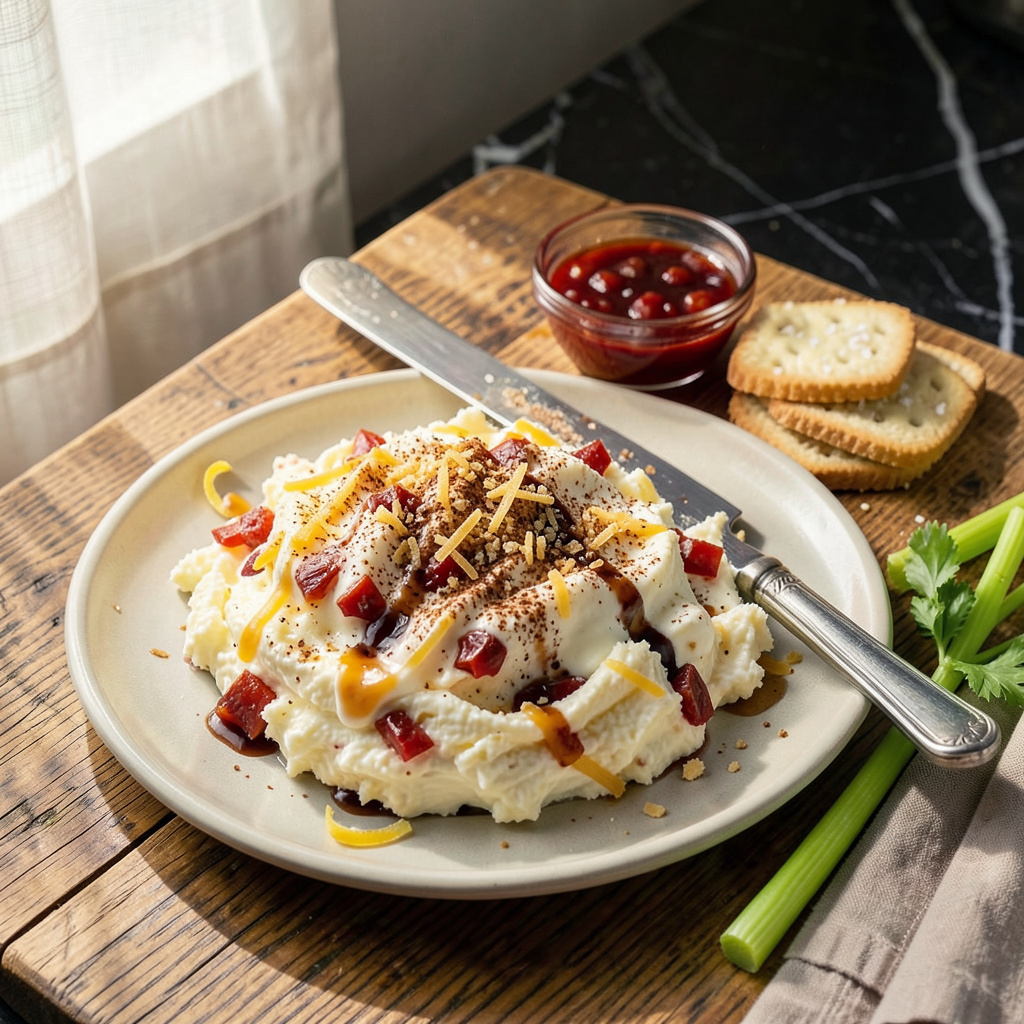 Visual representation of brenda gantt pimento cheese recipe