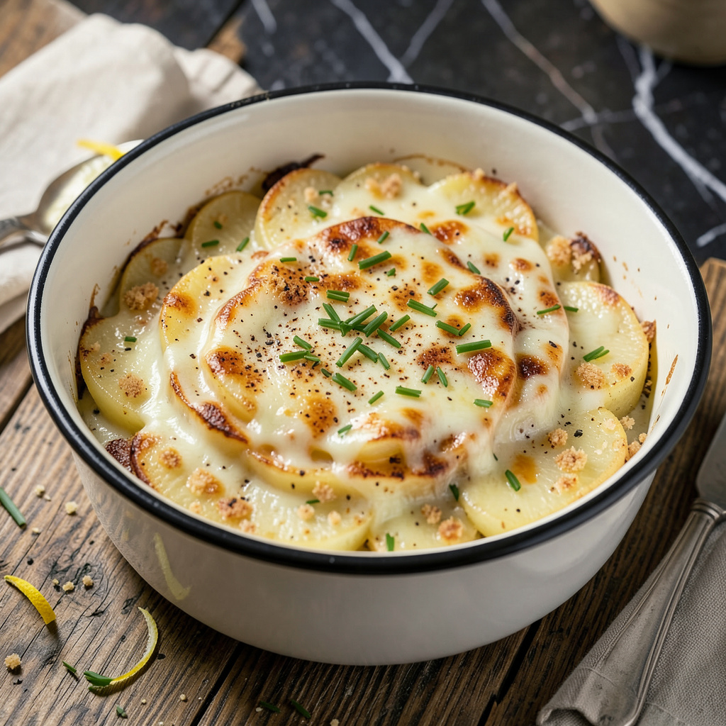 Visual representation of Can You Make Boxed Scalloped Potatoes in a Crock Pot: Easy Steps for Creamy Results