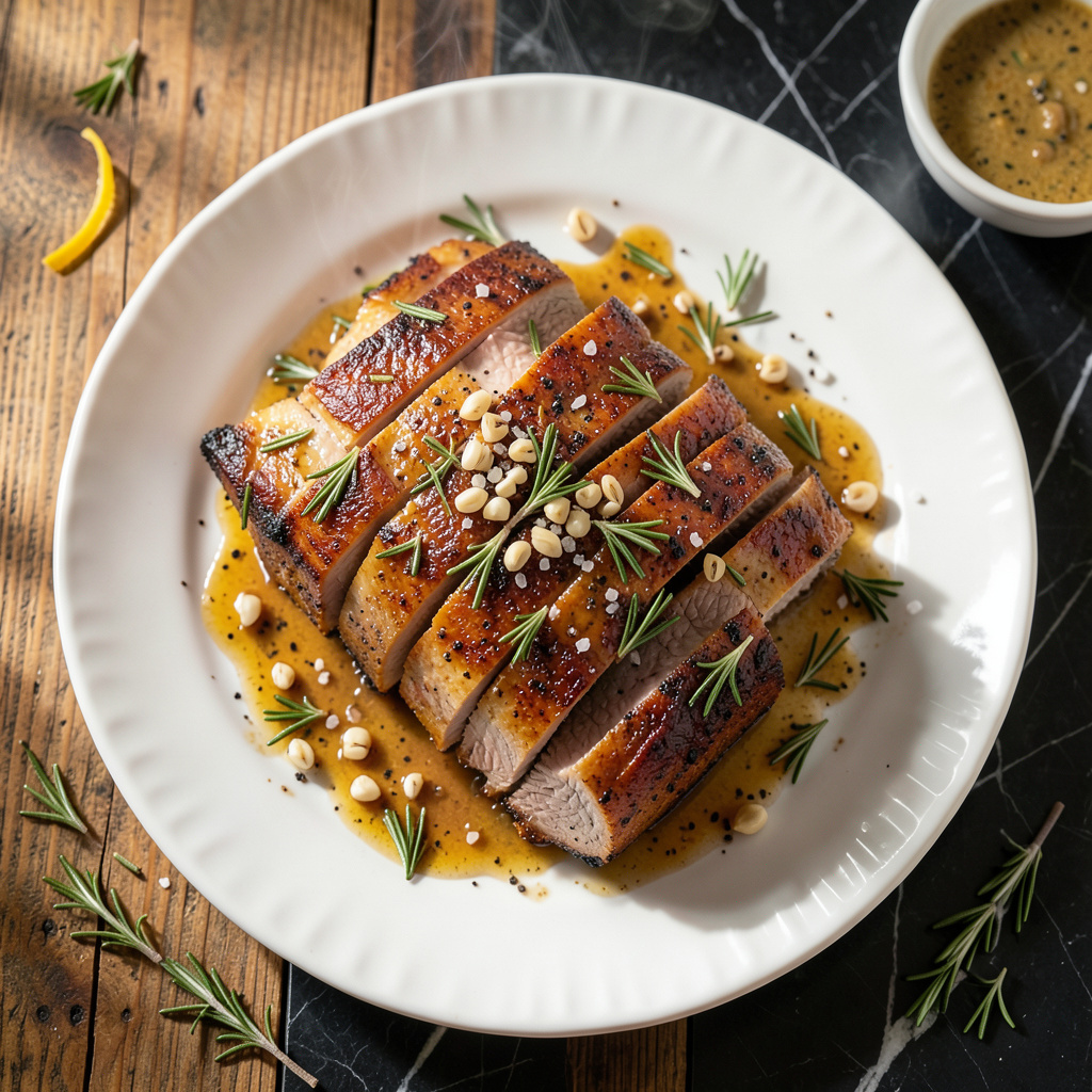 Center Cut Pork Loin Recipe: Garlic-Rosemary Infused Juiciness