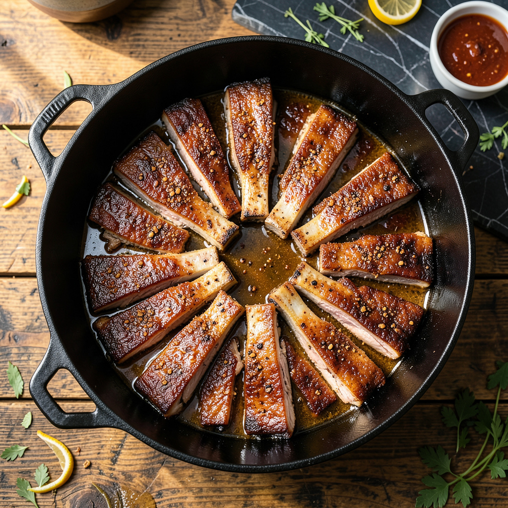 Dutch Oven Pork Ribs Recipe: Fall-Off-The-Bone Smoky Tenderness