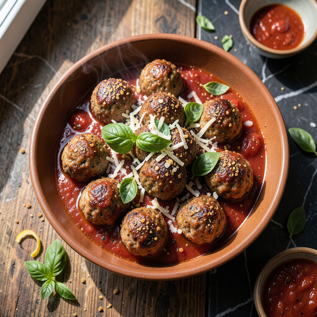 Italian Meatball Recipe Beef and Pork: Double-Meat Juiciness in Every Bite