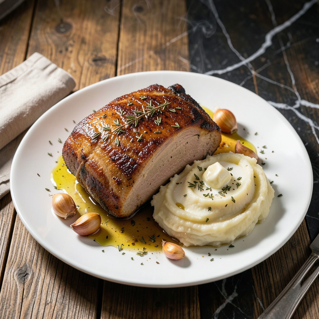 Pork and Mashed Potatoes Recipe: Savory Tender Pork With Creamy Sides ...