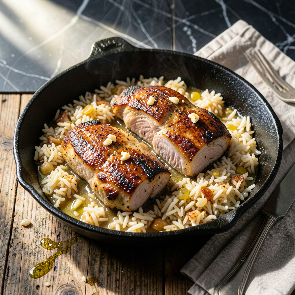 Pork Chop and Rice Bake Recipe: One-Pan Savory Comfort