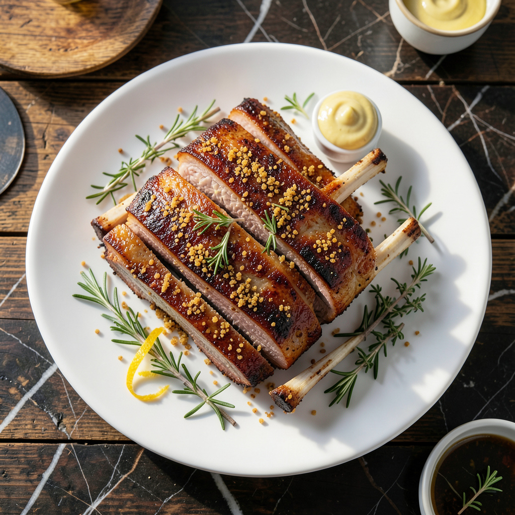 Chop Rack Sapi Pork Chop Rack Recipe: Herb-Crusted Elegance for Sunday Supper