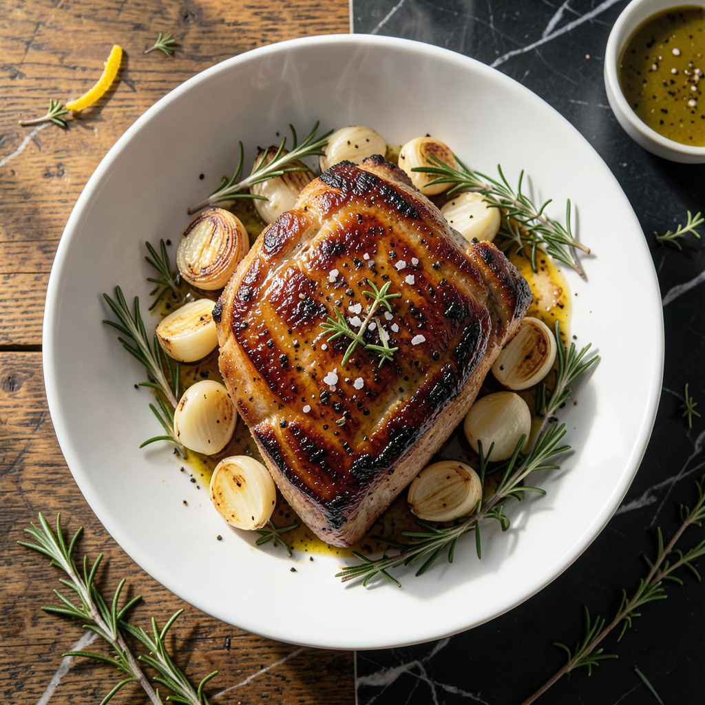 Pork Rib Eye Main Pork Loin Ribeye Roast Recipe: Succulent Herb-Crusted Centerpiece